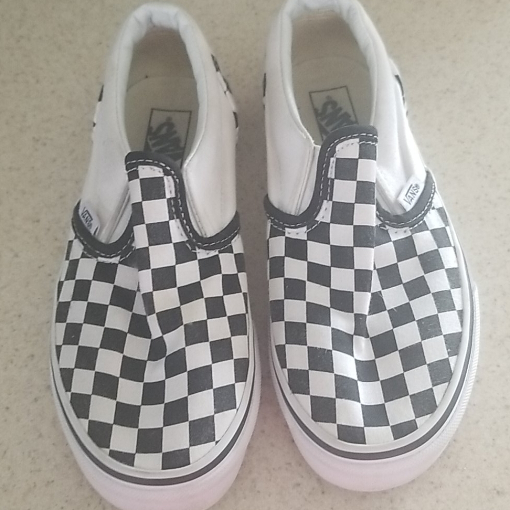 Checkered Vans